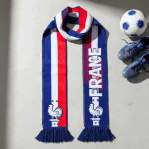 Global Soccer Event 2026 France Scarf Blue White Red