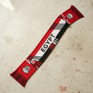Global Soccer Event 2026 Egypt Scarf Diagonal Stripes Design