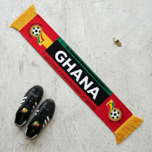 Global Soccer Event 2026 Ghana Scarf Modern Tribal Aesthetic