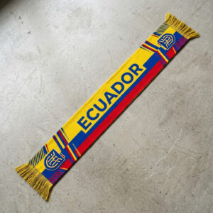 Global Soccer Event 2026 Ecuador Scarf Center Text Logo