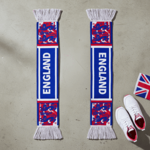 Global Soccer Event 2026 England Scarf Traditional Supporter Knits