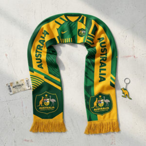 Global Soccer Event 2026 Australia Scarf Classic Tassel Ends