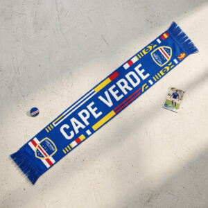 Global Soccer Event 2026 Cape Verde Scarf Classic Knitted Fanwear