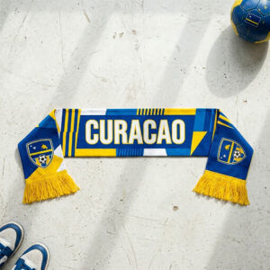 Global Soccer Event 2026 Curaçao Scarf Vibrant Summer Theme