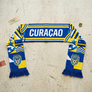 Global Soccer Event 2026 Curaçao Scarf Keyring Accessories Display