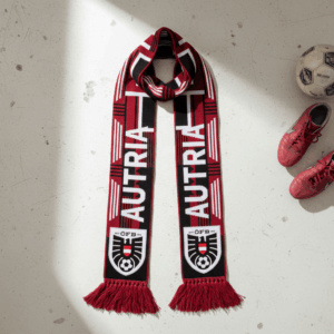 Global Soccer Event 2026 Austria Scarf Traditional OFB Emblem