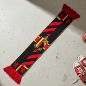 Global Soccer Event 2026 Belgium Scarf Heritage Shield Badge