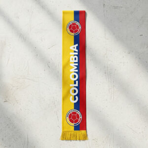 Global Soccer Event 2026 Colombia Scarf Modern Art Print