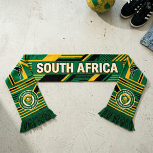 South Africa Scarf Global Soccer Event 2026 Athletic Knit Fan Merchandise