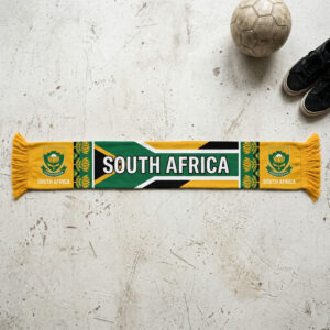 South Africa Scarf Global Soccer Event 2026 National Color Pride Accessory