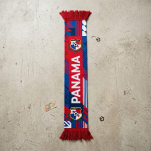 Panama Scarf Global Soccer Event 2026 Dynamic Central Typography