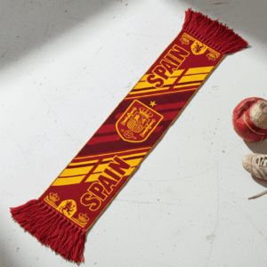 Spain Scarf Global Soccer Event 2026 Contrast Stripe Fan Merchandise