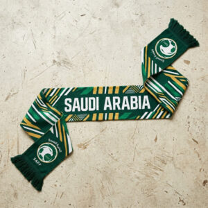 Saudi Arabia Scarf Global Soccer Event 2026 Highlighting National Pride Emblems