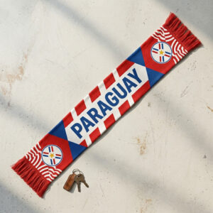 Paraguay Scarf Global Soccer Event 2026 Distinctive National Team Identity