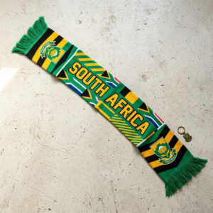 South Africa Scarf Global Soccer Event 2026 Green Yellow Bafana Bafana