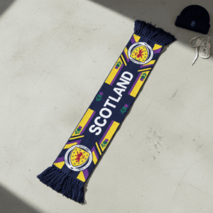 Scotland Scarf Global Soccer Event 2026 Highlighting Distinctive SFA Crest Accent