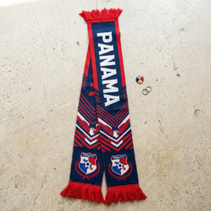 Panama Scarf Global Soccer Event 2026 Premium Knit Fabric