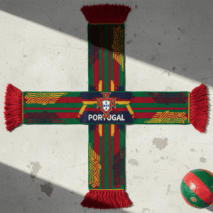 Portugal Scarf Global Soccer Event 2026 Showcasing National Team Crests