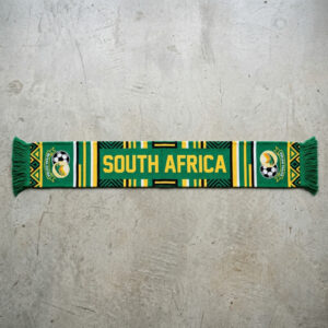 South Africa Scarf Global Soccer Event 2026 Vibrant Tribal Pattern
