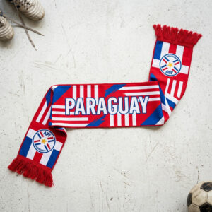 Paraguay Scarf Global Soccer Event 2026 Traditional PFF Shield Identification