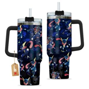 Unisex Greninja Pokemon Anime Graphic Tumbler for Anime Fans