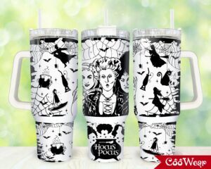 Hocus Pocus Tumbler Graphic Tumbler for Movie Fans