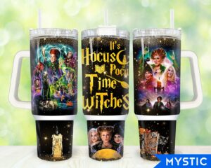 Hocus Pocus Tumbler Graphic Tumbler for Movie Fans