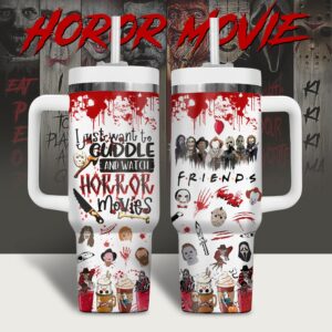 Unisex Horror Tumbler Graphic Tumbler for Movie Fans
