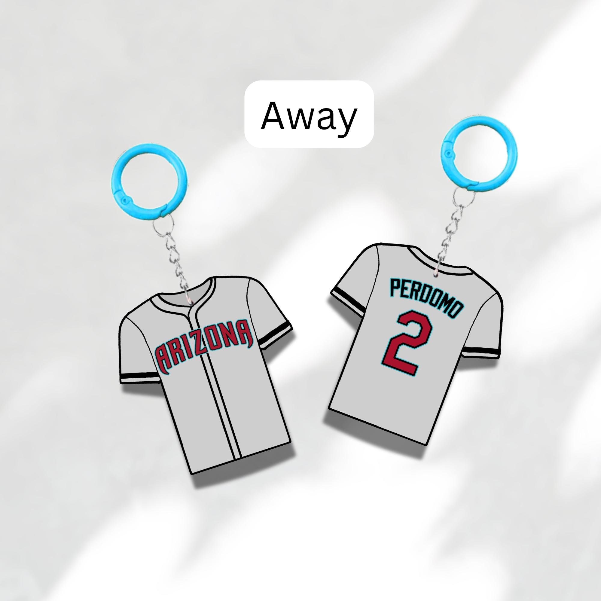 Custom Keychain Arizona Baseball Theme Sports Fan Gift Personalized Name And Number Bag Tag 3 Custom Keychain Arizona Baseball Theme Sports Fan Gift Personalized Name And Number Bag Tag - Image 3