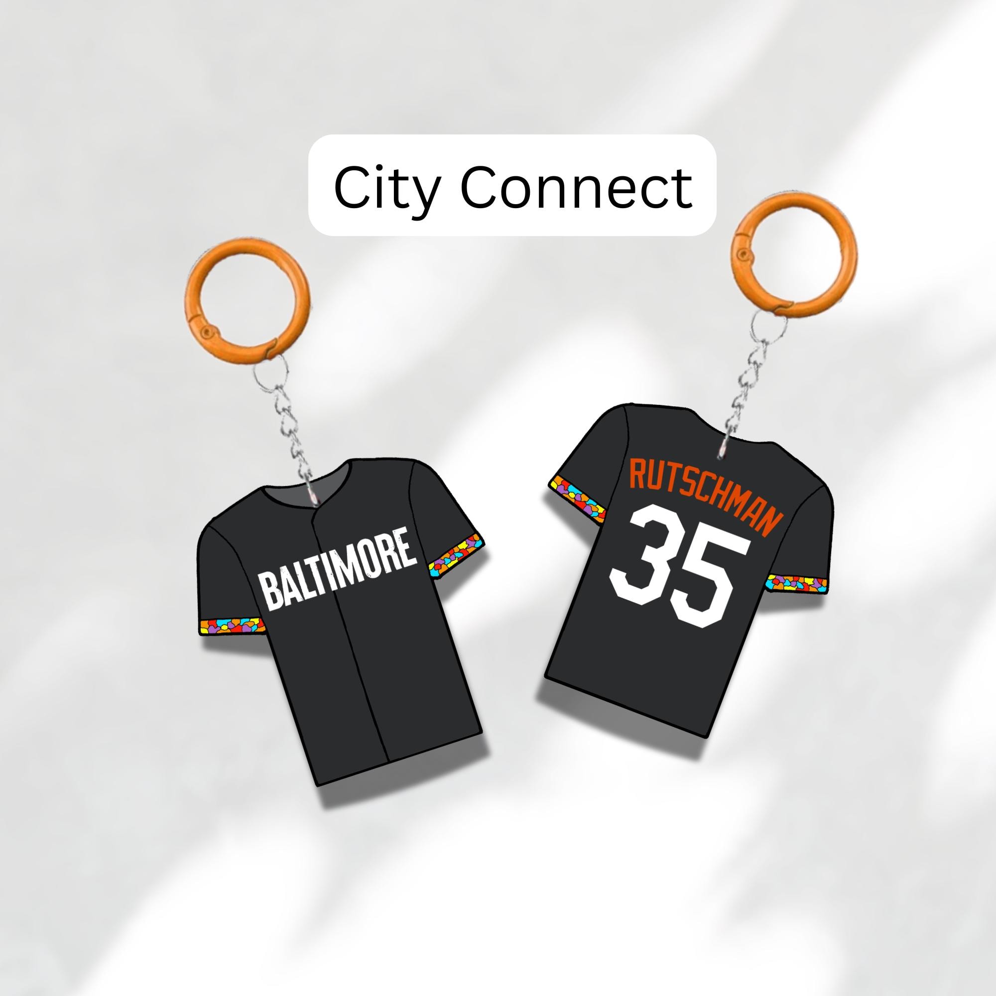 Custom Keychain Baltimore Baseball Theme Sports Fan Gift Personalized Name And Number Bag Tag 6 Custom Keychain Baltimore Baseball Theme Sports Fan Gift Personalized Name And Number Bag Tag - Image 6