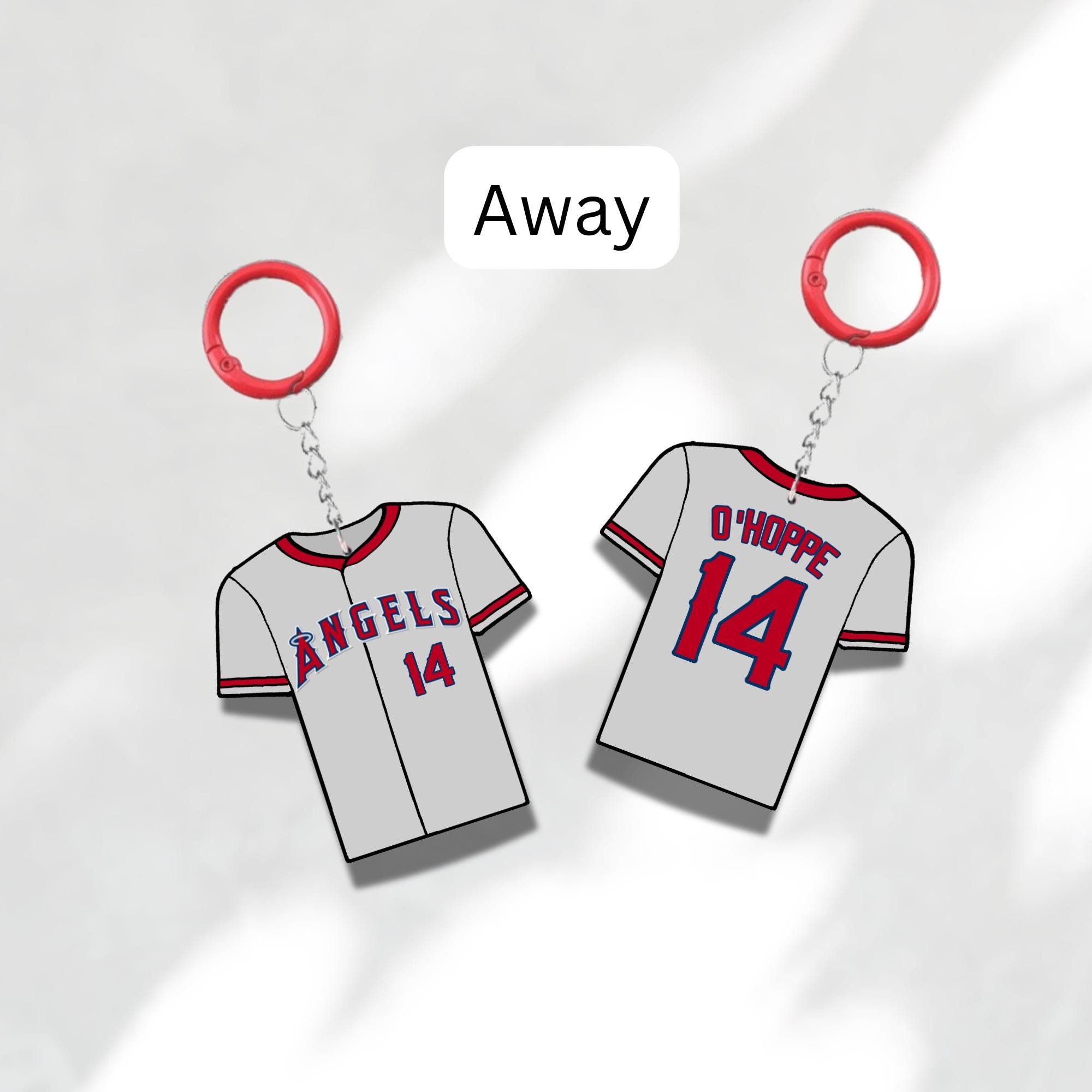 Custom Keychain Los Angeles Baseball Theme Sports Fan Gift Personalized Name And Number Bag Tag 3 Custom Keychain Los Angeles Baseball Theme Sports Fan Gift Personalized Name And Number Bag Tag - Image 3