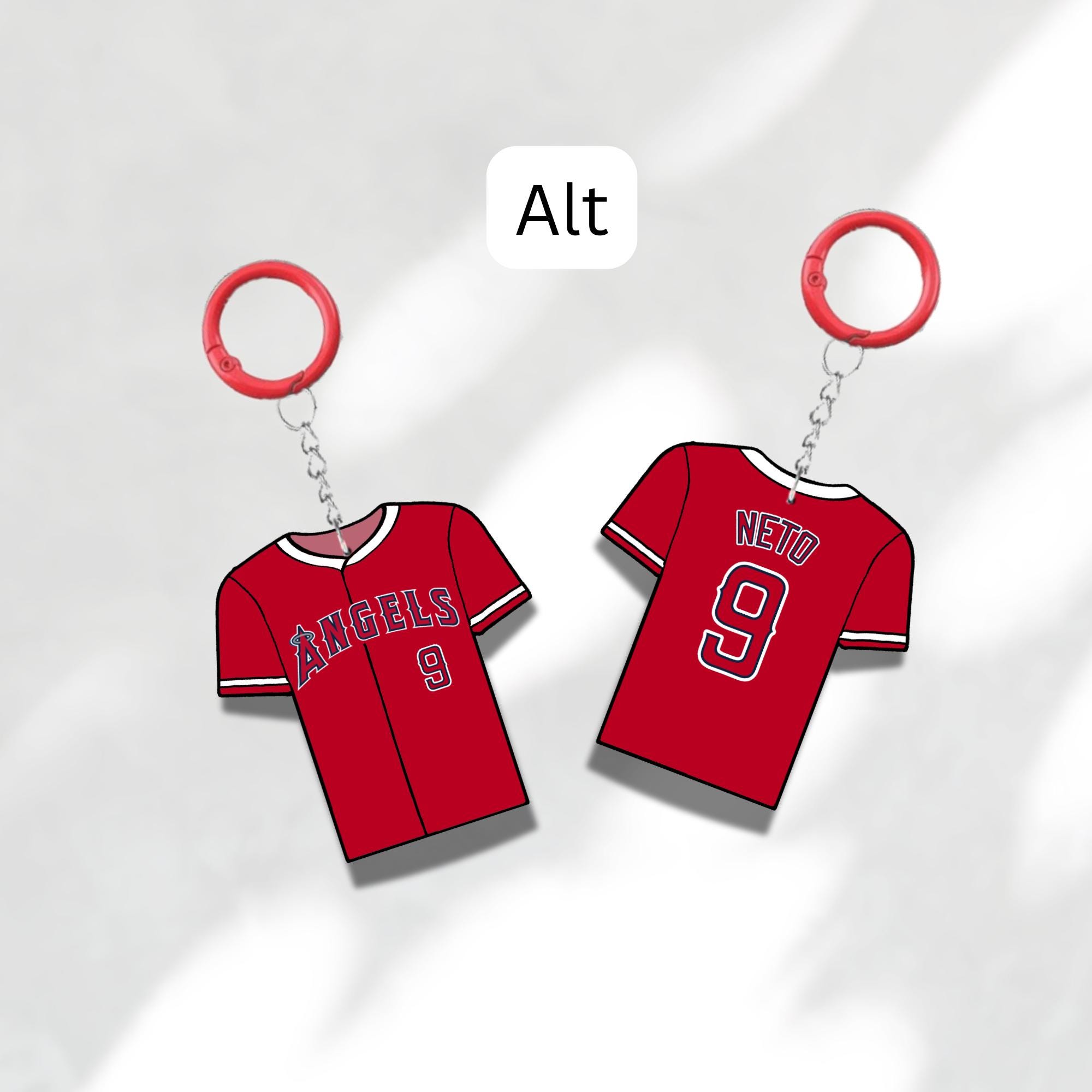 Custom Keychain Los Angeles Baseball Theme Sports Fan Gift Personalized Name And Number Bag Tag 4 Custom Keychain Los Angeles Baseball Theme Sports Fan Gift Personalized Name And Number Bag Tag - Image 4