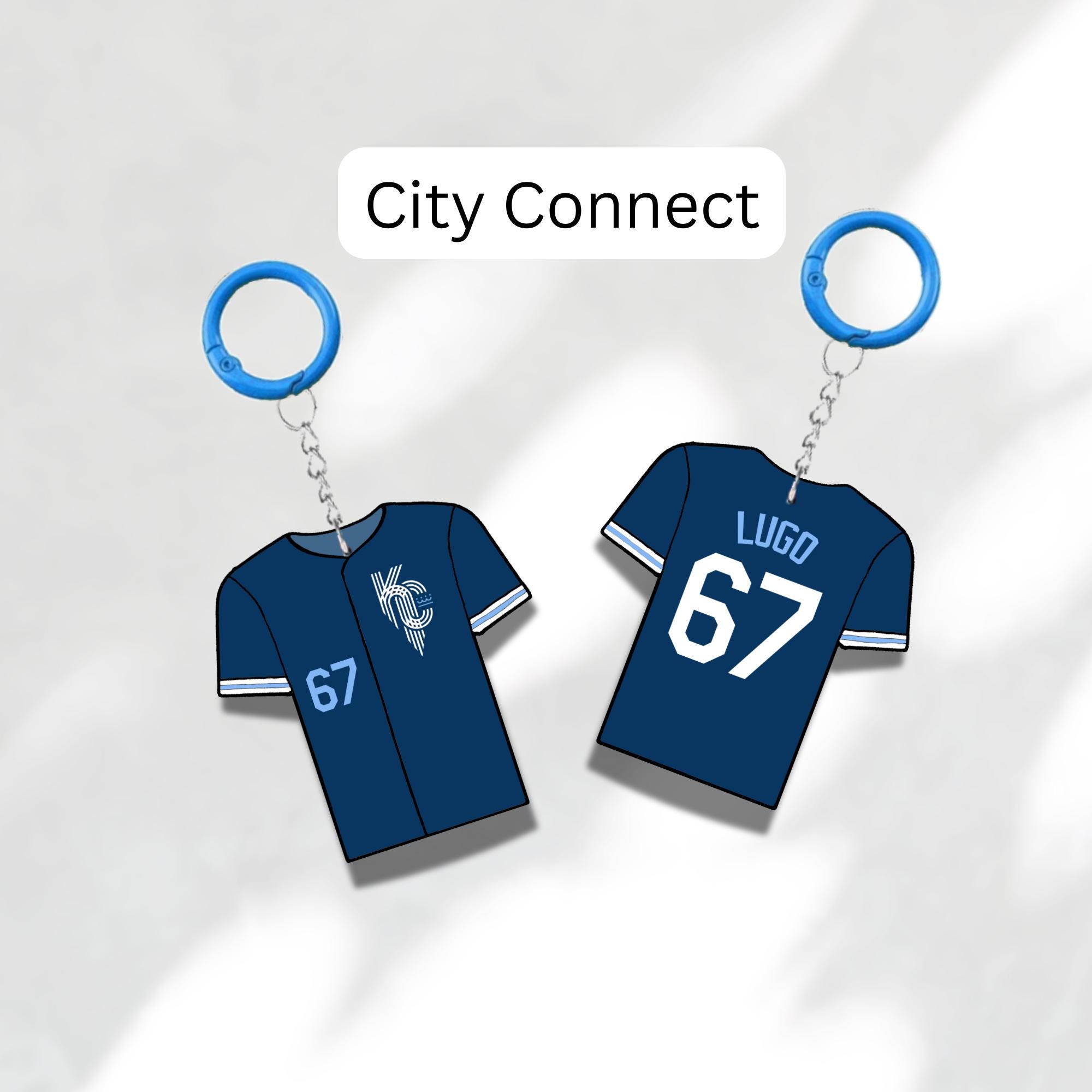 Custom Keychain Kansas City Baseball Theme Sports Fan Gift Personalized Name And Number Bag Tag 6 Custom Keychain Kansas City Baseball Theme Sports Fan Gift Personalized Name And Number Bag Tag - Image 6