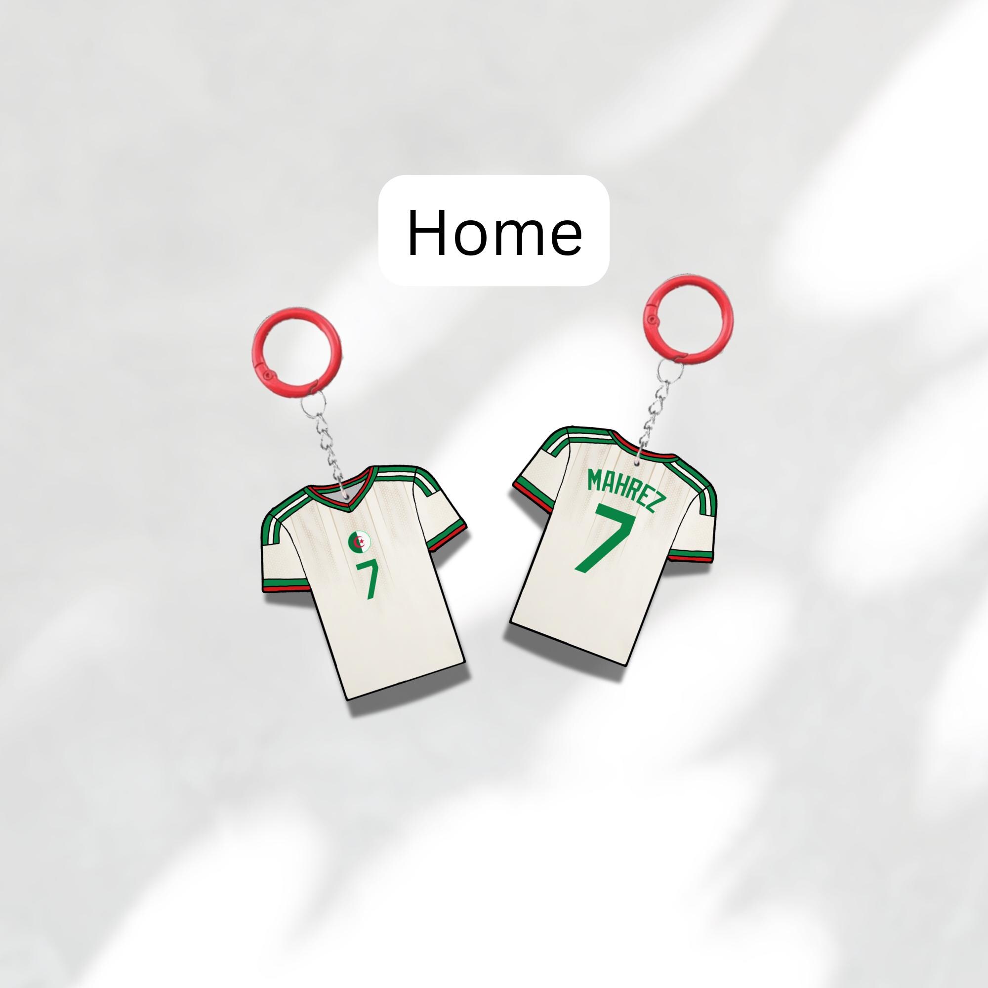 Custom Keychain Algeria Soccer Theme Sports Fan Gift Personalized Name And Number Bag Tag 2 Custom Keychain Algeria Soccer Theme Sports Fan Gift Personalized Name And Number Bag Tag - Image 2