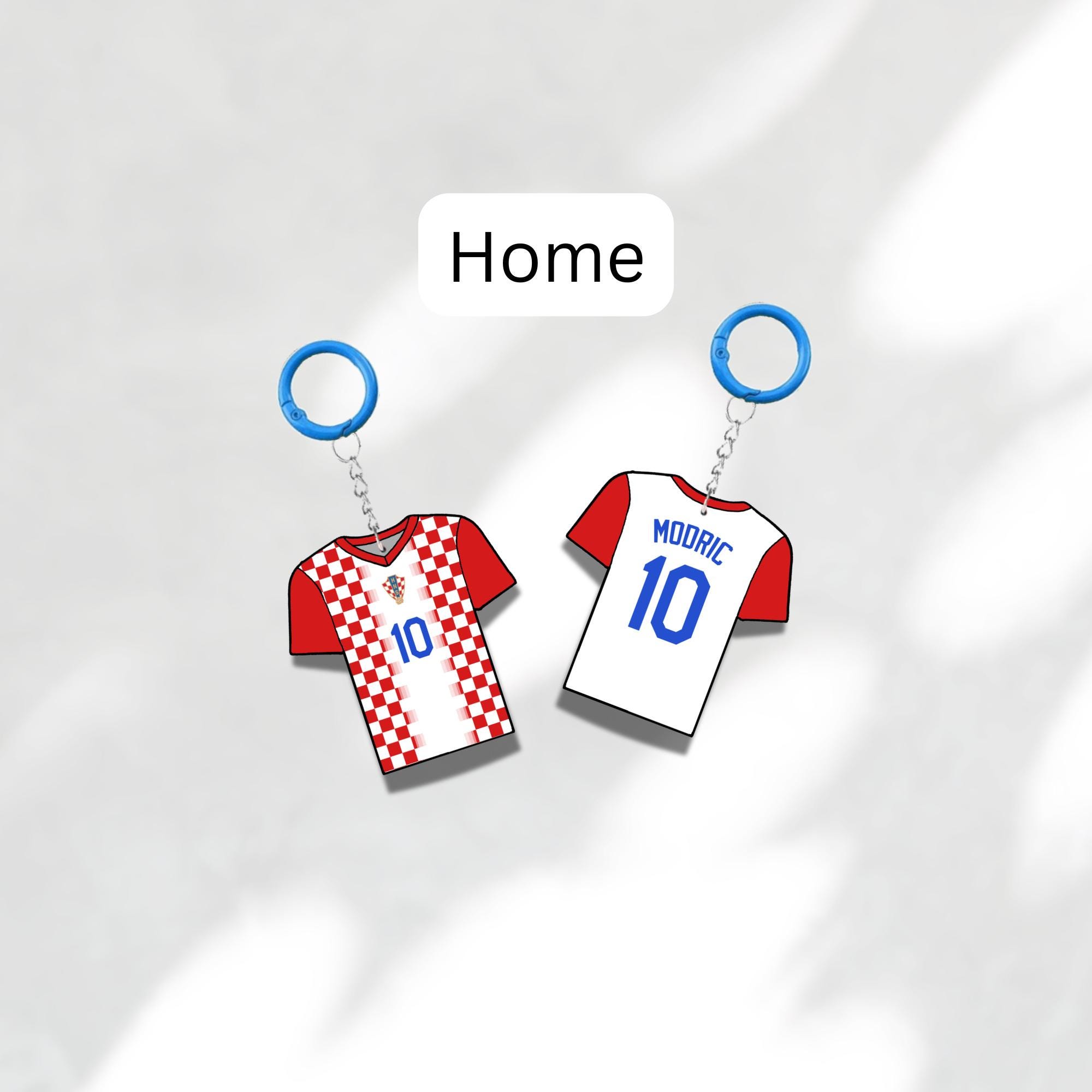 Custom Keychain Croatia Soccer Theme Sports Fan Gift Personalized Name And Number Bag Tag 2 Custom Keychain Croatia Soccer Theme Sports Fan Gift Personalized Name And Number Bag Tag - Image 2