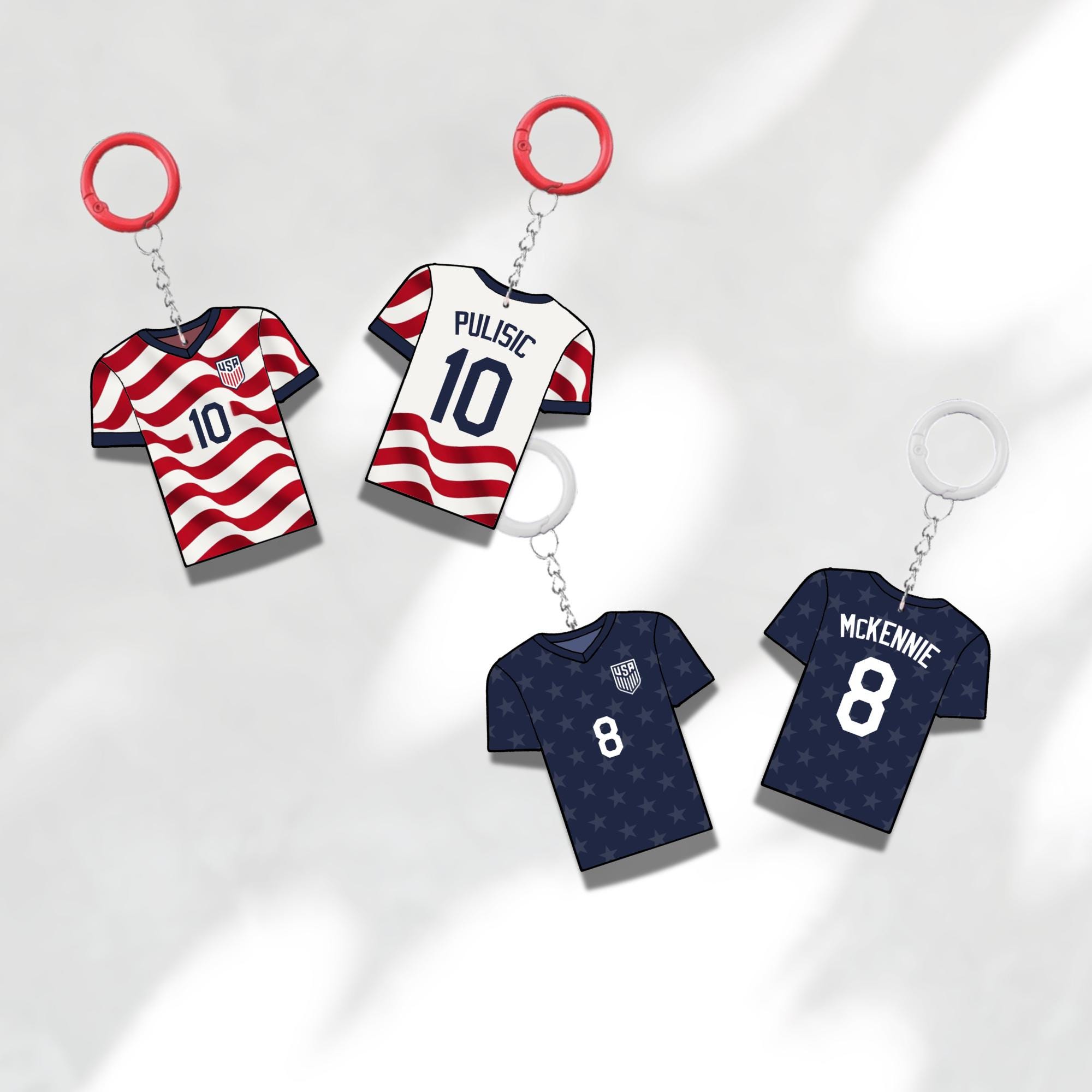 Custom Keychain Usa Soccer Theme Sports Fan Gift Personalized Name And Number Bag Tag 1 Custom Keychain Usa Soccer Theme Sports Fan Gift Personalized Name And Number Bag Tag