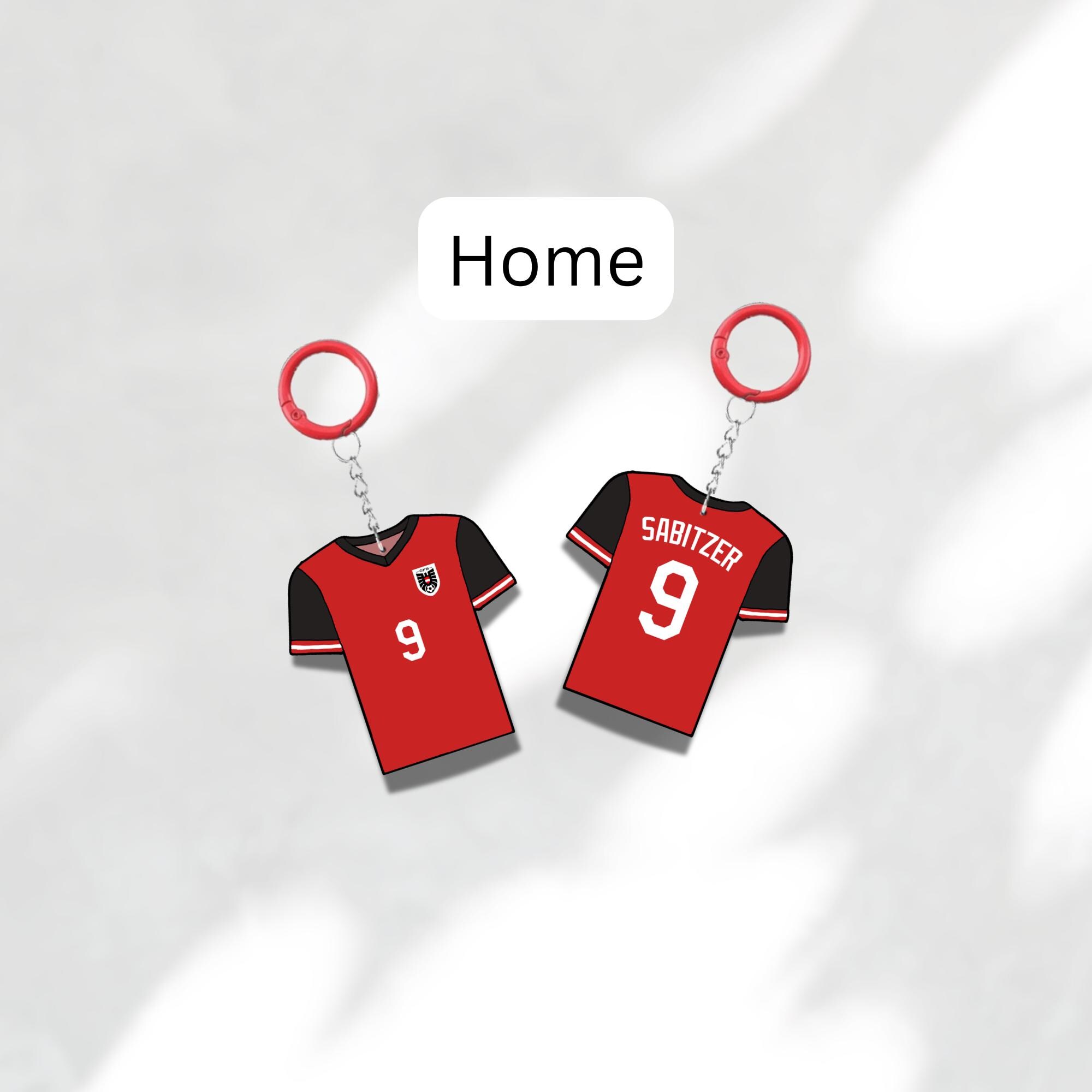 Custom Keychain Austria Soccer Theme Sports Fan Gift Personalized Name And Number Bag Tag 2 Custom Keychain Austria Soccer Theme Sports Fan Gift Personalized Name And Number Bag Tag - Image 2