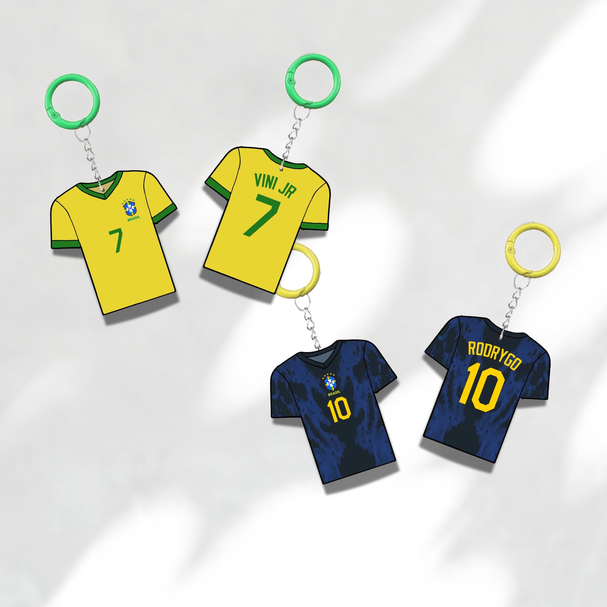 Custom Keychain Brazil Soccer Theme Sports Fan Gift Personalized Name And Number Bag Tag 1 Custom Keychain Brazil Soccer Theme Sports Fan Gift Personalized Name And Number Bag Tag
