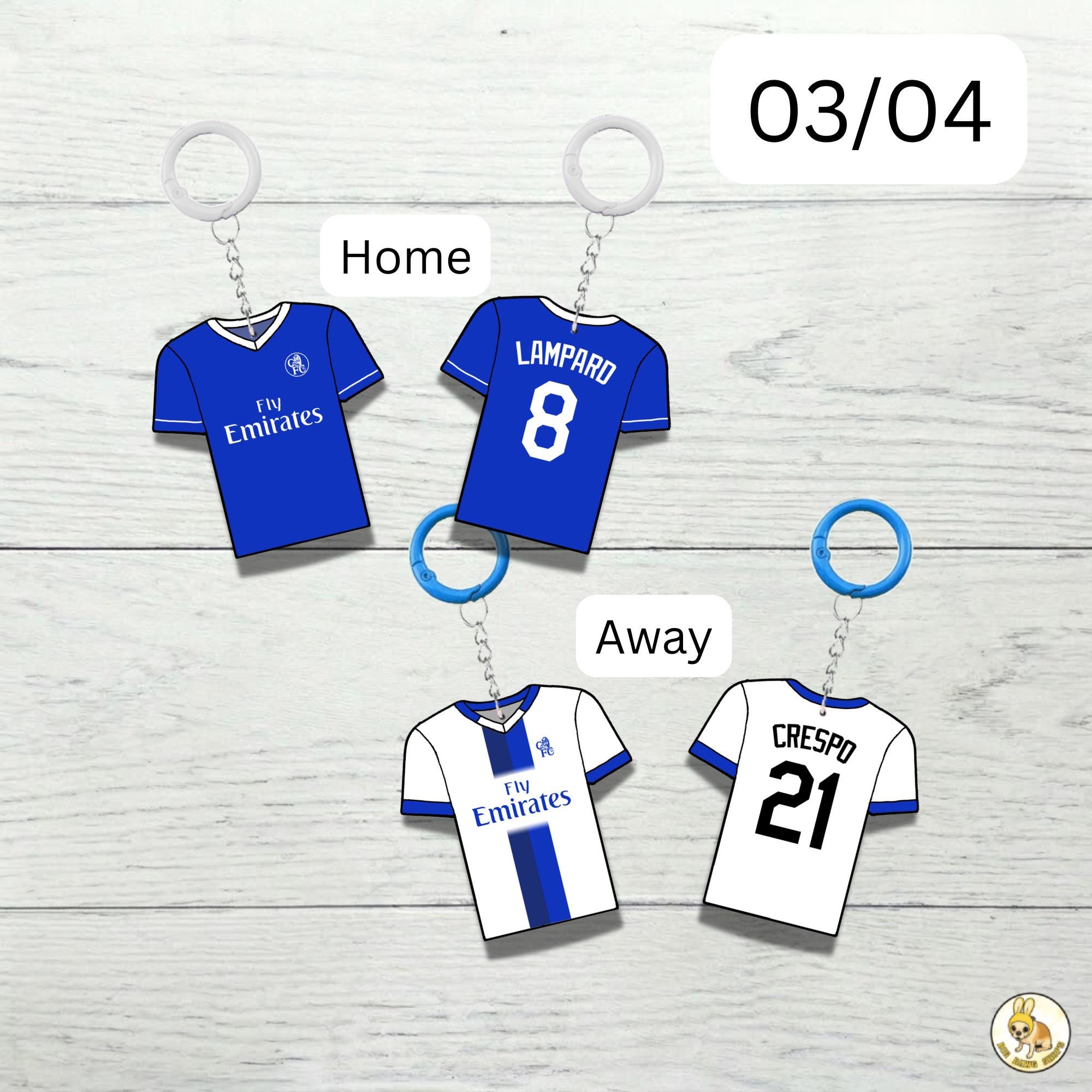Custom Keychain Chelsea Soccer Theme Sports Fan Gift Personalized Name And Number Bag Tag 5 Custom Keychain Chelsea Soccer Theme Sports Fan Gift Personalized Name And Number Bag Tag - Image 5