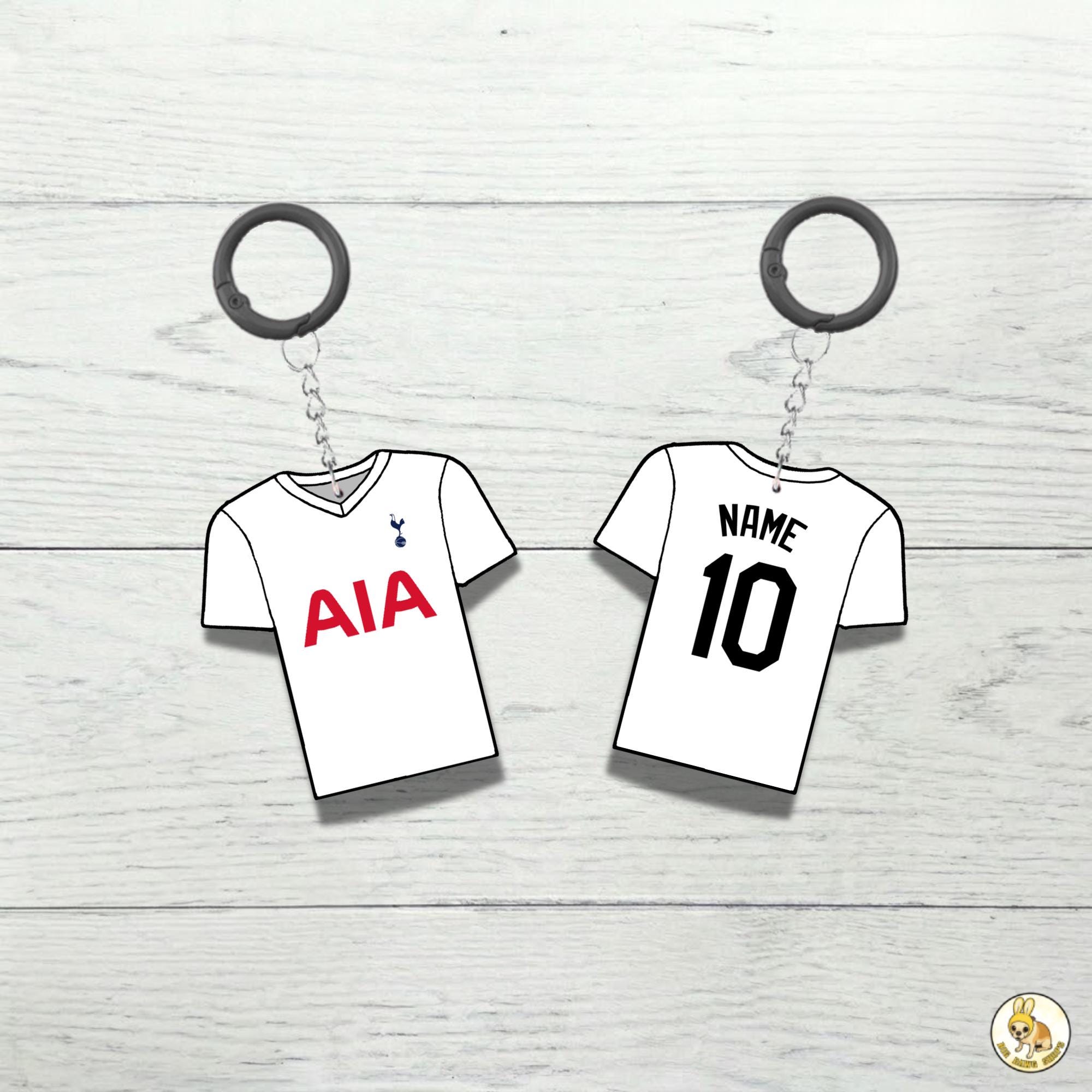 Custom Keychain Tottenham Soccer Theme Sports Fan Gift Personalized Name And Number Bag Tag 1 Custom Keychain Tottenham Soccer Theme Sports Fan Gift Personalized Name And Number Bag Tag