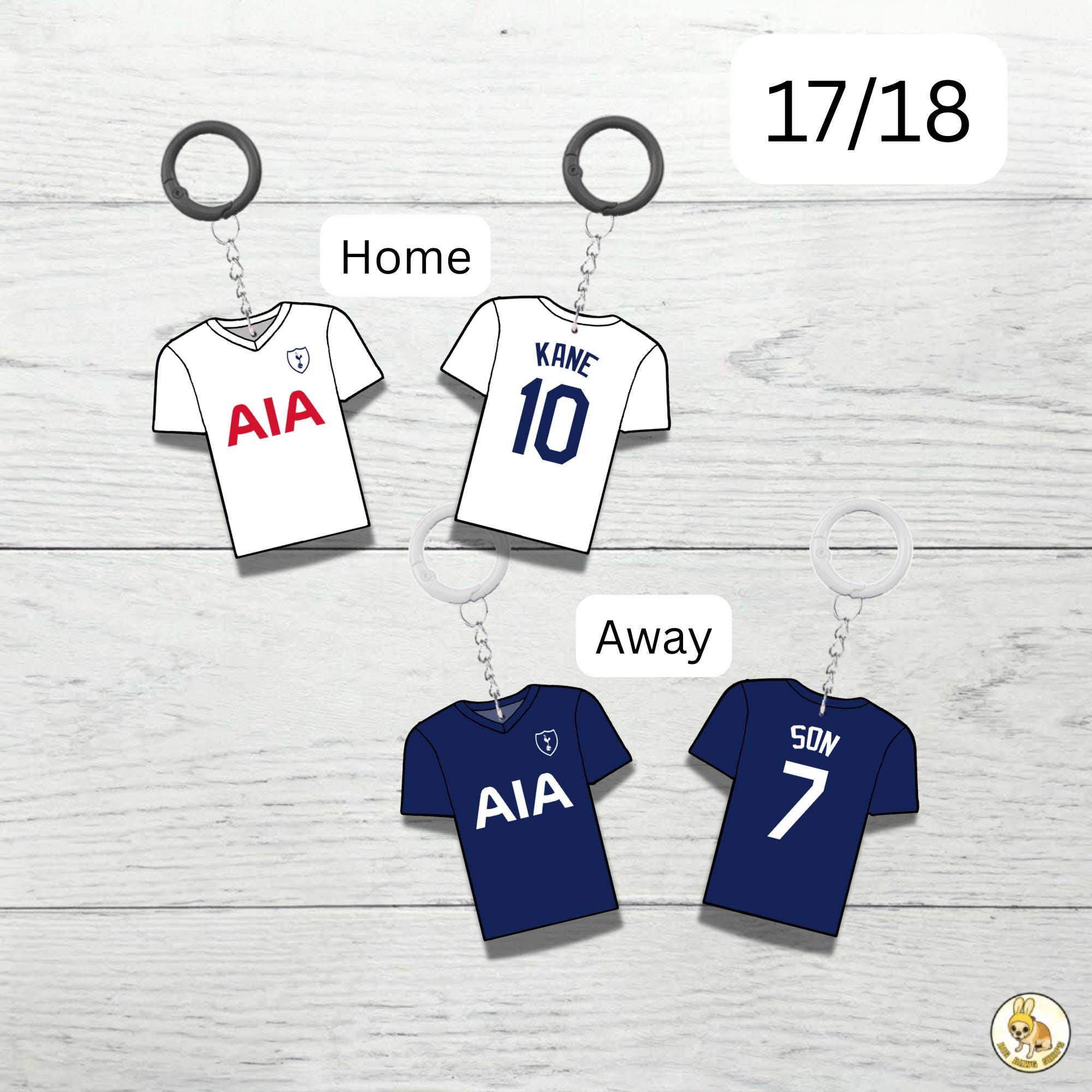 Custom Keychain Tottenham Soccer Theme Sports Fan Gift Personalized Name And Number Bag Tag 4 Custom Keychain Tottenham Soccer Theme Sports Fan Gift Personalized Name And Number Bag Tag - Image 4