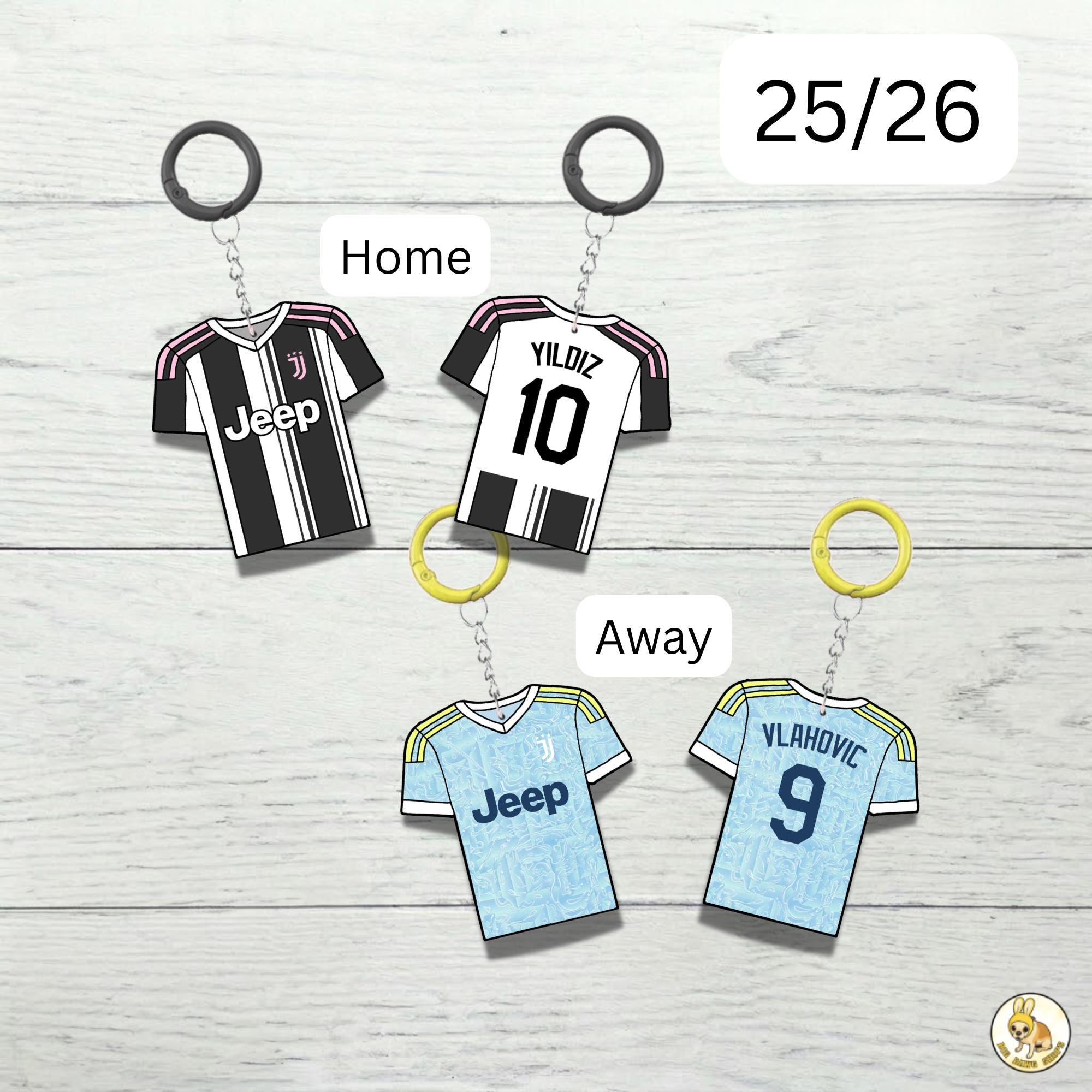 Custom Keychain Juventus Soccer Theme Sports Fan Gift Personalized Name And Number Bag Tag 3 Custom Keychain Juventus Soccer Theme Sports Fan Gift Personalized Name And Number Bag Tag - Image 3
