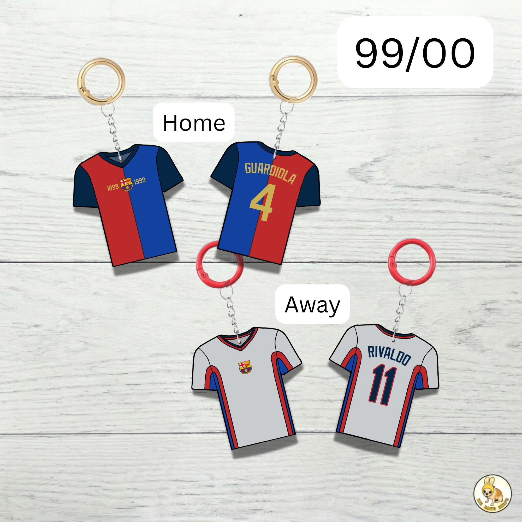 Custom Keychain Barcelona Soccer Theme Sports Fan Gift Personalized Name And Number Bag Tag 5 Custom Keychain Barcelona Soccer Theme Sports Fan Gift Personalized Name And Number Bag Tag - Image 5