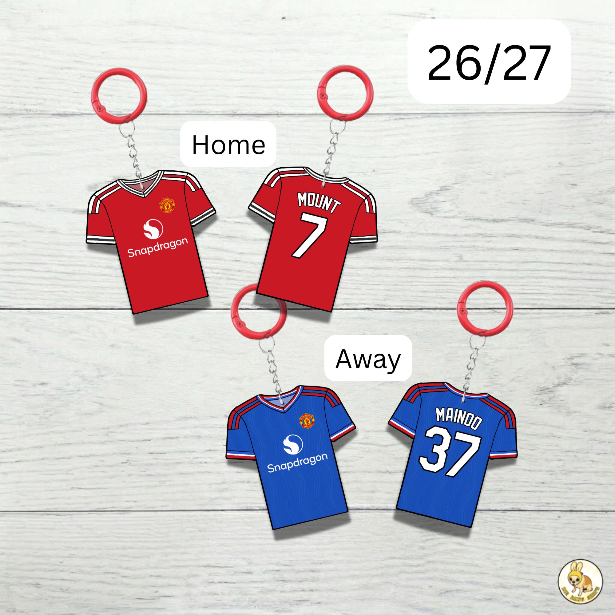 Custom Keychain Man Utd Soccer Theme Sports Fan Gift Personalized Name And Number Bag Tag 2 Custom Keychain Man Utd Soccer Theme Sports Fan Gift Personalized Name And Number Bag Tag - Image 2