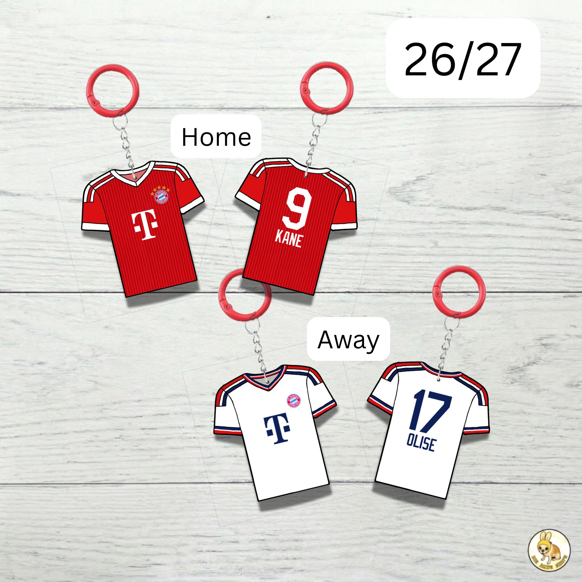 Custom Keychain Bayern Munich Soccer Theme Sports Fan Gift Personalized Name And Number Bag Tag 2 Custom Keychain Bayern Munich Soccer Theme Sports Fan Gift Personalized Name And Number Bag Tag - Image 2