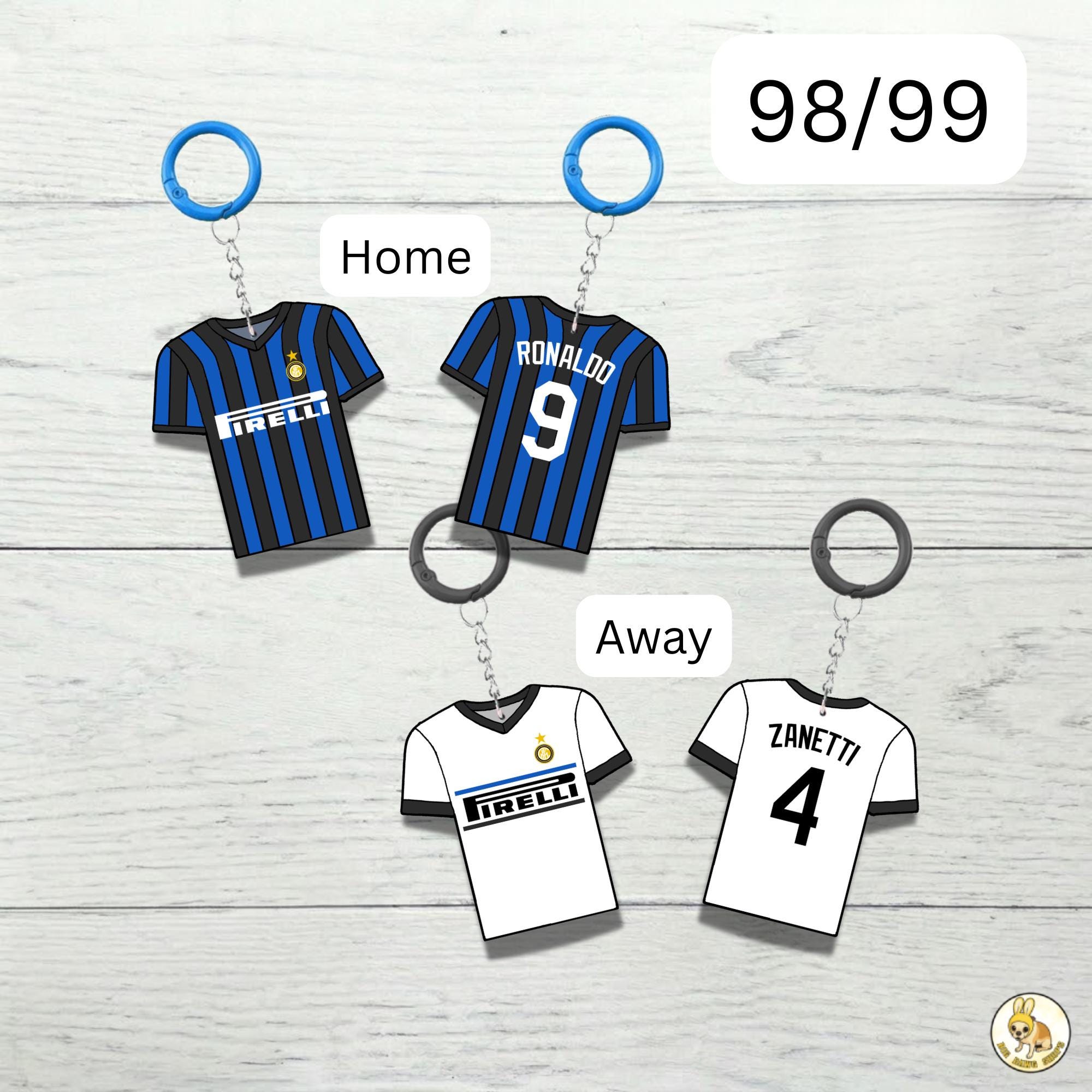Custom Keychain Inter Milan Soccer Theme Sports Fan Gift Personalized Name And Number Bag Tag 4 Custom Keychain Inter Milan Soccer Theme Sports Fan Gift Personalized Name And Number Bag Tag - Image 4