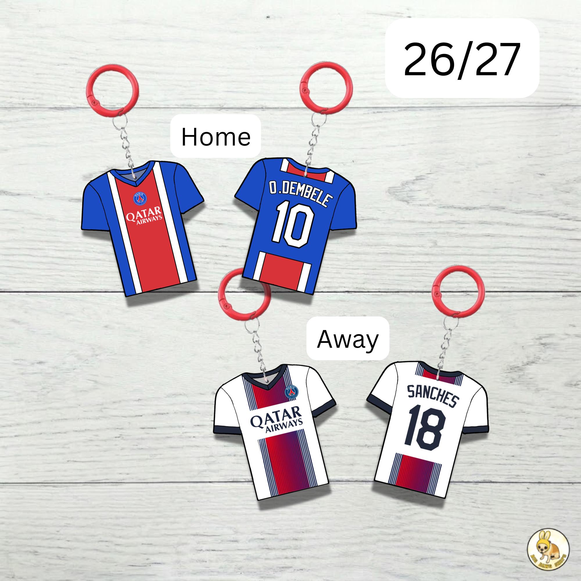 Custom Keychain Psg Soccer Theme Sports Fan Gift Personalized Name And Number Bag Tag 2 Custom Keychain Psg Soccer Theme Sports Fan Gift Personalized Name And Number Bag Tag - Image 2
