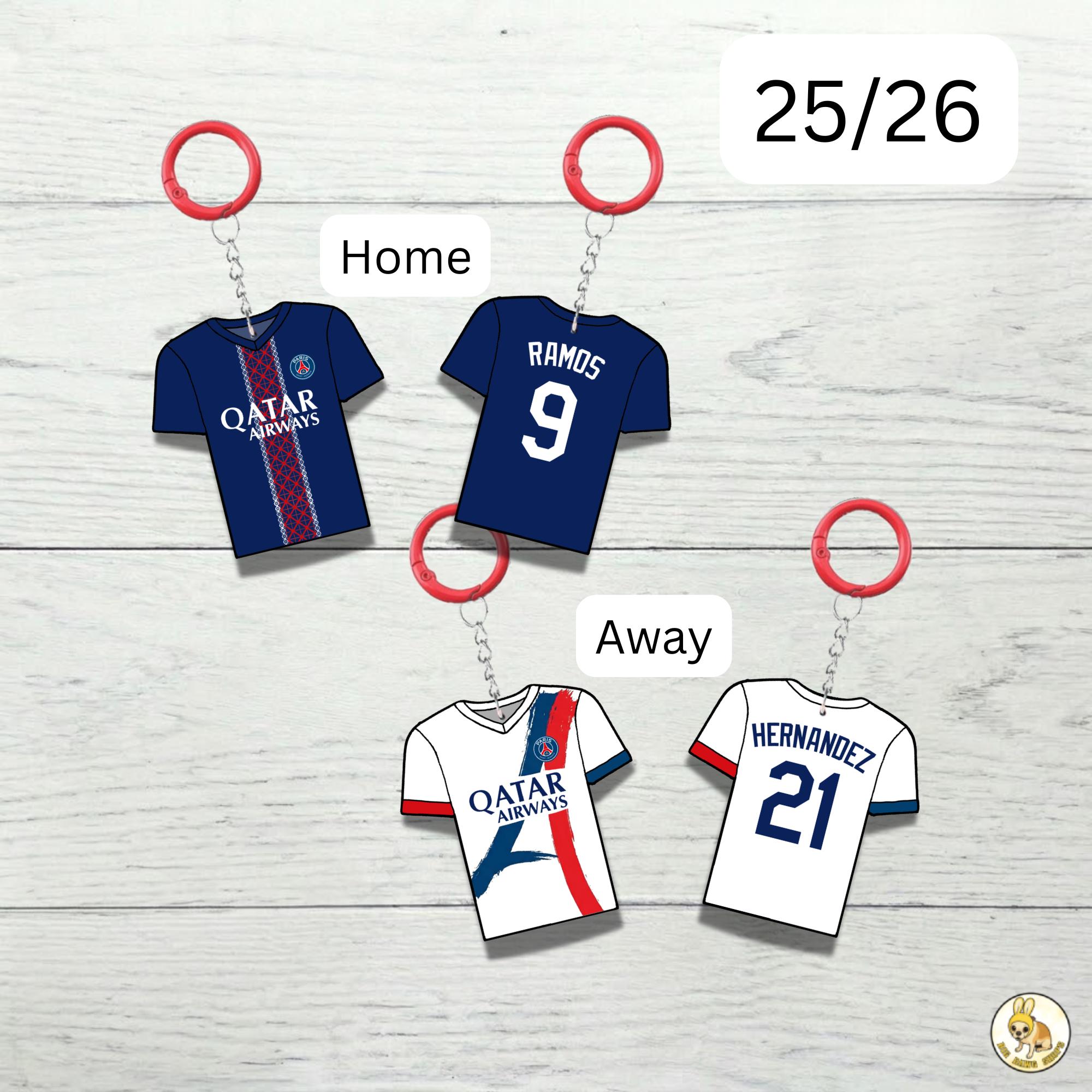 Custom Keychain Psg Soccer Theme Sports Fan Gift Personalized Name And Number Bag Tag 3 Custom Keychain Psg Soccer Theme Sports Fan Gift Personalized Name And Number Bag Tag - Image 3