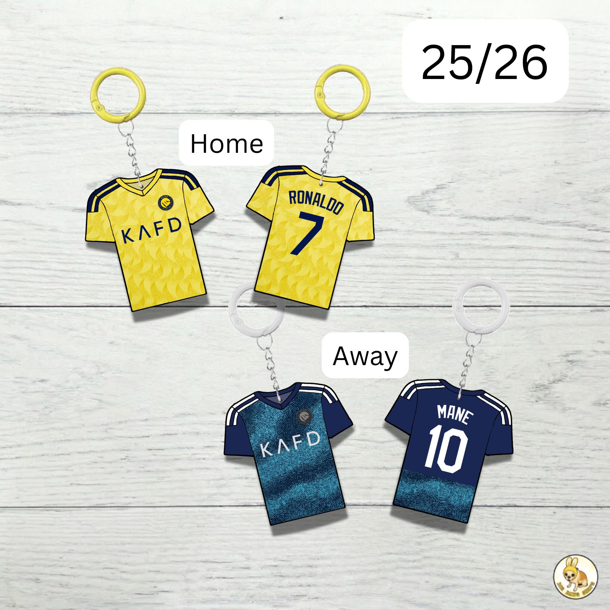 Custom Keychain Al Nassr Soccer Theme Sports Fan Gift Personalized Name And Number Bag Tag 2 Custom Keychain Al Nassr Soccer Theme Sports Fan Gift Personalized Name And Number Bag Tag - Image 2