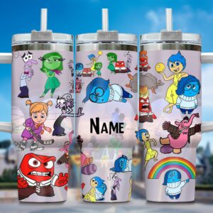 Unisex Inside Out Tumbler Graphic Tumbler for Movie Fans